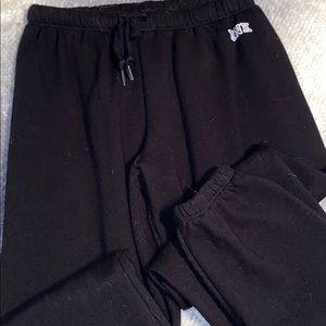 Black Victoria Secret PINK sweat pants